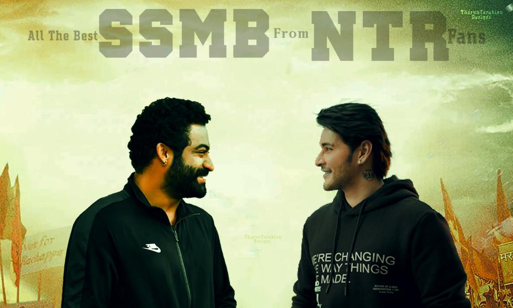 Bhagyasreestan's tweet photo. All The Best @urstrulyMahesh anna and Entire Team of #SVP 

Best wishes from #ManOfMasessNTR @tarak9999 Fans 💐 https://t.co/LHkP12vOYy