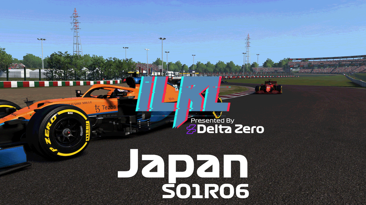 DeltaZeroProd's tweet photo. ILRL | Season 01 | Round 06 | Japan | F1 2021 | PC https://t.co/ZkU41yQxZk via @YouTube 

Watch it live https://t.co/bAUgnP3kVW via @Twitch every Saturday 18:00 UTC https://t.co/JkoE620Wq2