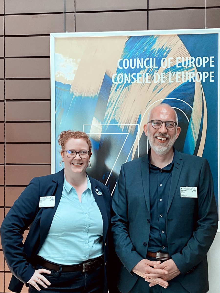 foreverBcurious's tweet photo. Today @Typ_404 and I presented and discussed our research on benevolent and hostile online sexism at the Council of Europe in #Strasbourg .
Thank you so much for this amazing opportunity @coe and @luxembourgmega !
#phdlife #fightsexism #uni_lu #CoE #researchmatters https://t.co/wCIT5s2gqA