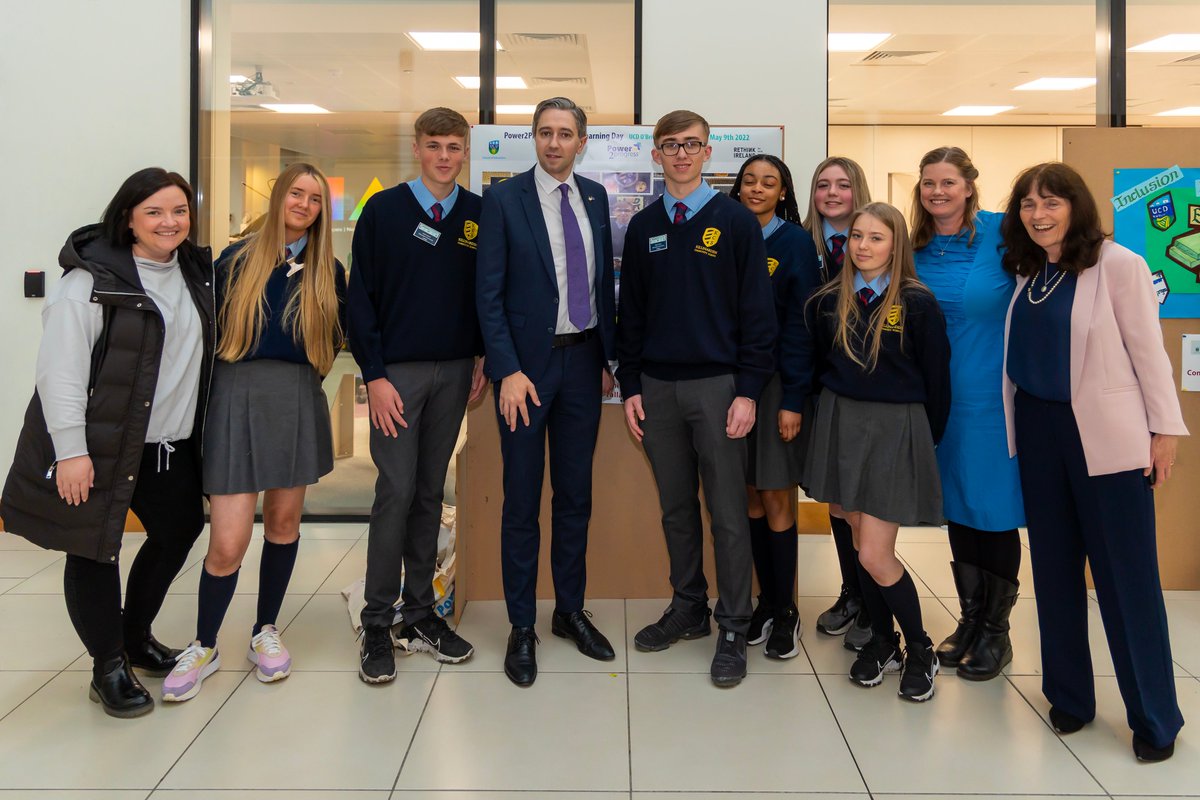 ucddublin's tweet photo. 🔵🟡 This week we welcomed over 700 fifth-year students from DEIS schools nationally and their teachers to @ucdscience for the UCD/@Zurich_Irl Power 2 Progress out reach day. https://t.co/Ry6E8LFqlF