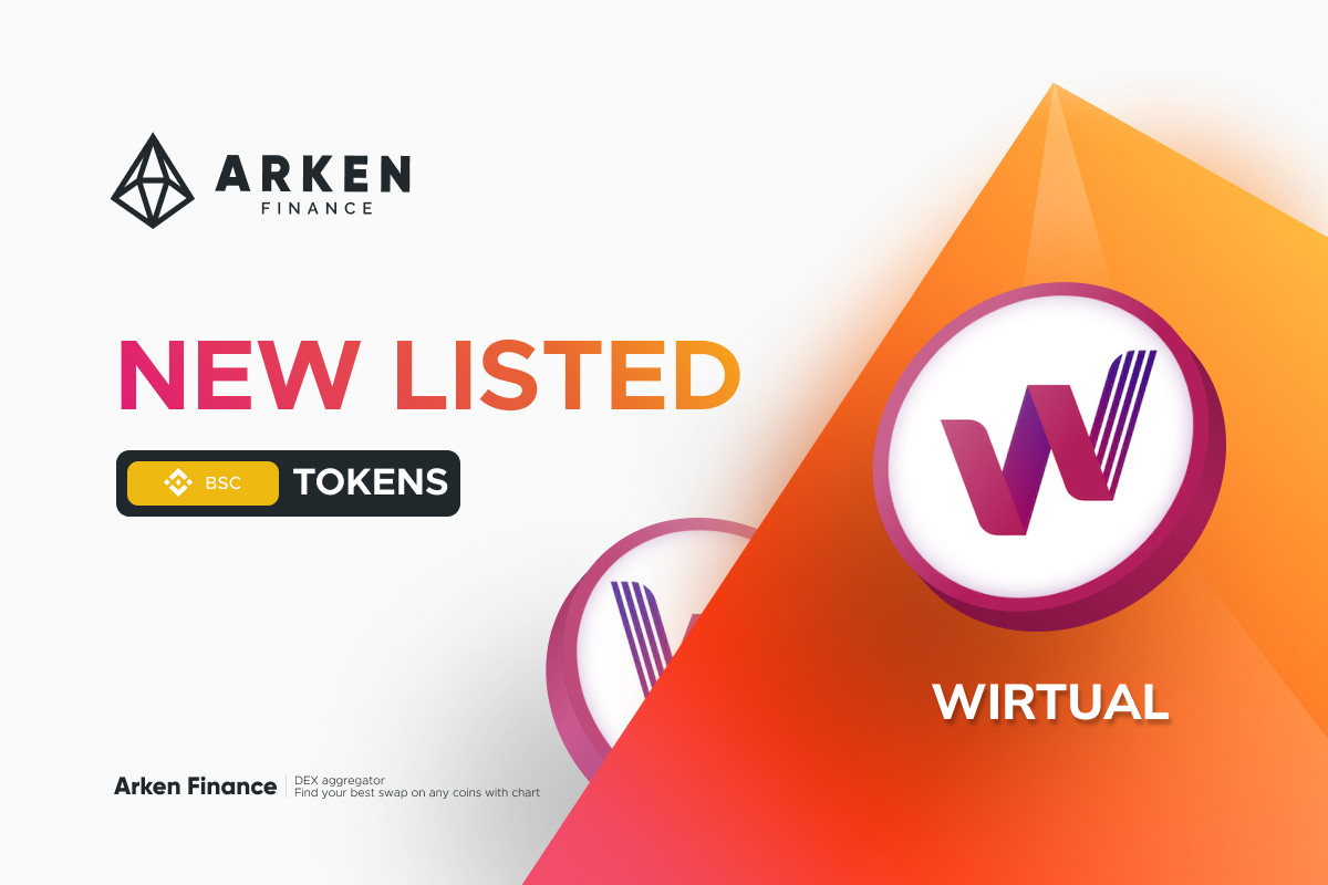 ArkenFinance's tweet photo. 🎊 Great news! $WIRTUAL from @WIRTUALapp, an exercise to earn application, is now listed on #BSC chain at #ArkenFinance 🚀

Swap $WIRTUAL at the BEST RATE⤵️
https://t.co/pgk1QIBxnT

#DeFi #WIRTUAL #exercisetoearn https://t.co/GtFxo8oy45