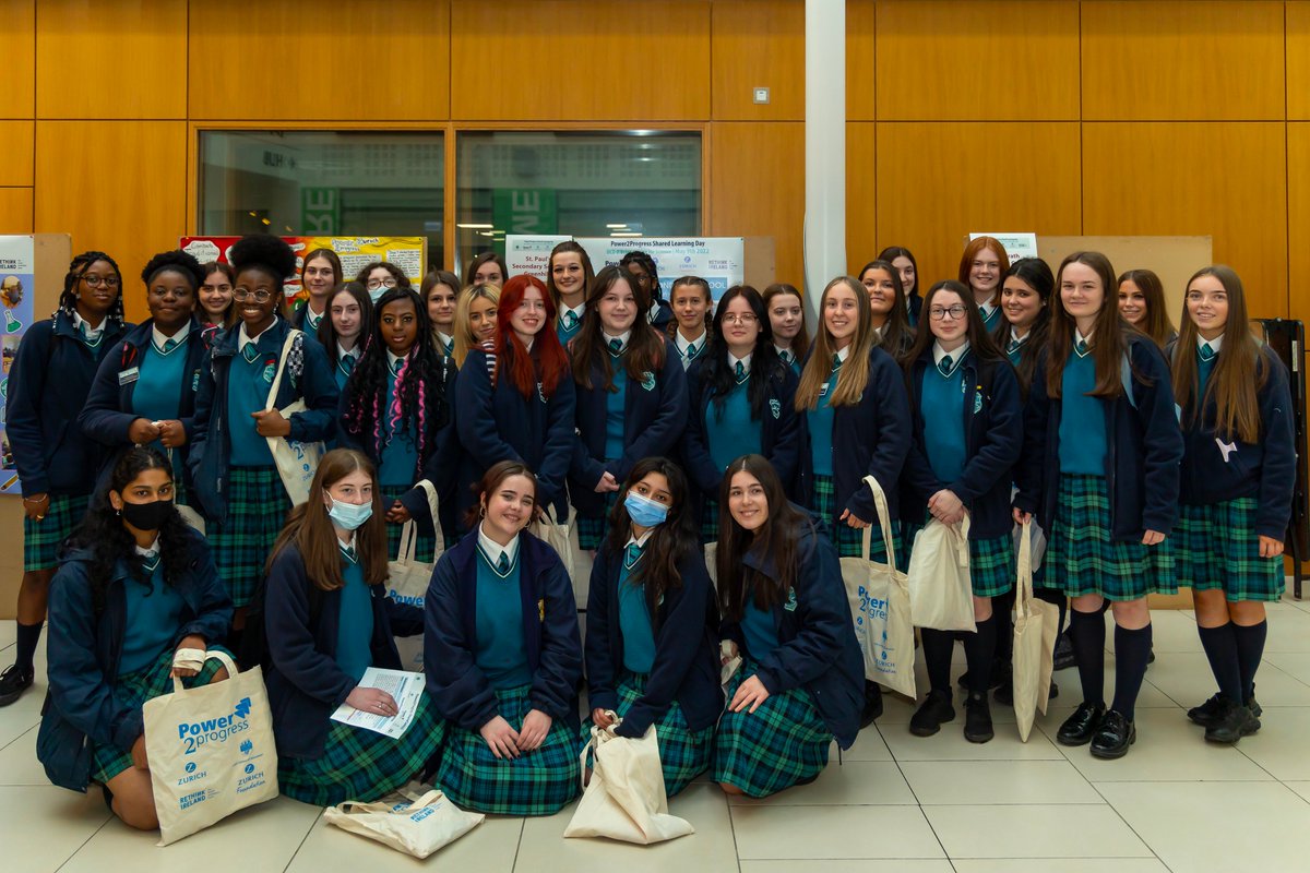 ucddublin's tweet photo. 🔵🟡 This week we welcomed over 700 fifth-year students from DEIS schools nationally and their teachers to @ucdscience for the UCD/@Zurich_Irl Power 2 Progress out reach day. https://t.co/Ry6E8LFqlF
