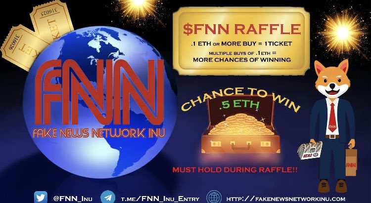 Lex_630's tweet photo. @RealCryptorich My bro peep @FNN_Inu 🔥
#FNN RAFFLE poppin’ off. Solid Dev/Team behind it for sure 👌🏽
🤝 Secured partnership with @BiasVisualizer 💯
$FNN #FAKENEWSNETWORKINU #Freedom #FreedomOfSpeech #Sponsored #freedomofpress #NEWS #CryptoNews
Linktree: https://t.co/lN09oGTn8O https://t.co/vYMiC1WsZy