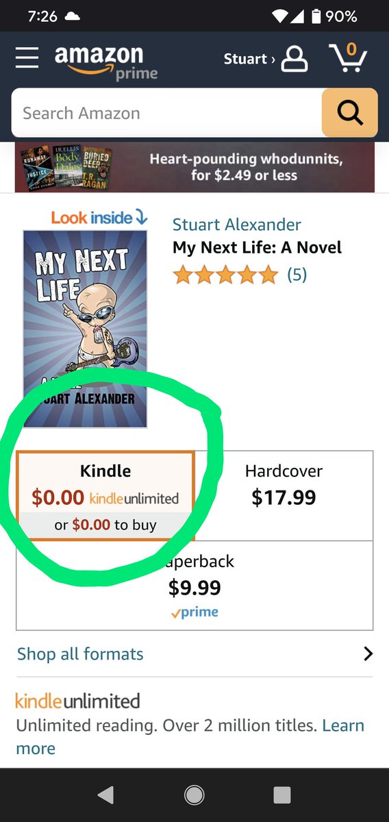 Today only! You can get a free ebook copy of my new novel "My Next Life" a humorous tale in the afterlife!
#BookBoost #book #AuthorsOfTwitter #BookTwitter #Amazon #booktwt 
amazon.com/gp/aw/d/B09Z36…