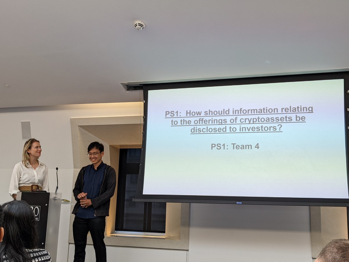 TheFCA's tweet photo. The #FCACryptoSprint teams showcasing their ideas this afternoon to protect consumers and foster innovation in #crypto https://t.co/bgrq25PrUp