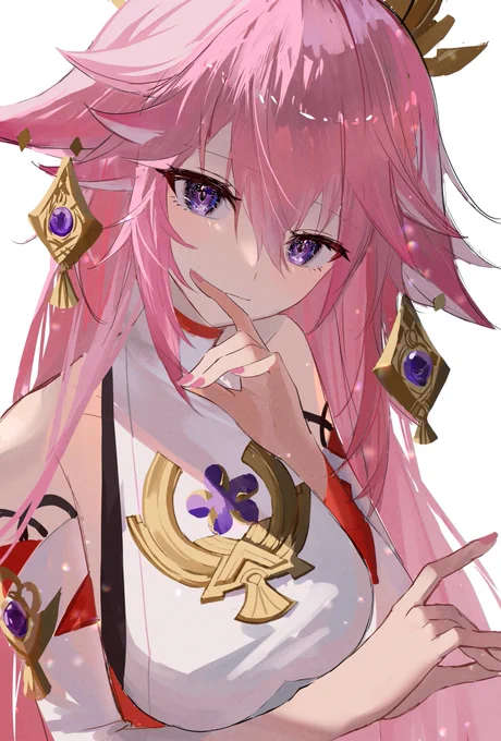 24日目、八重神子

 #原神  #GenshinImapct  #YaeMiko 
 #100日チャレンジ 