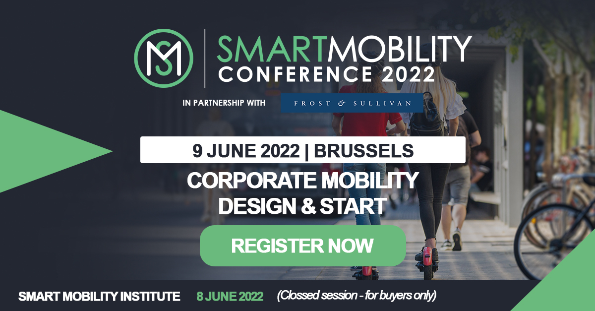 Frost_Sullivan's tweet image. Keen to accelerate the development and implementation of #CorporateMobility within your organisation? Don’t miss @Fleet_Europe #SmartMobilityConference, live in #Brussels on 9th June, in partnership with @Frost_Sullivan: ow.ly/b9BF50J5gR6