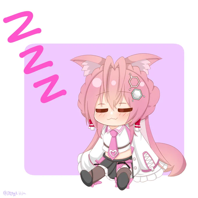 ねむねむこよりちゃん
#こよりすけっち 