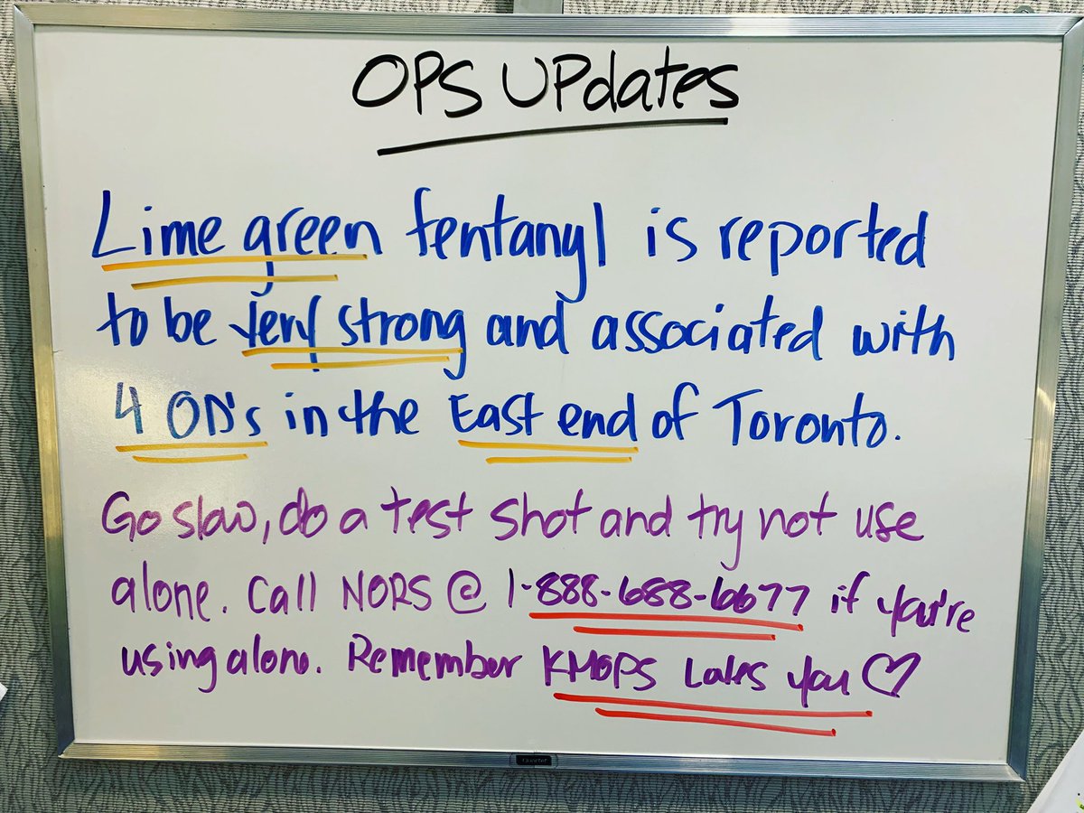kmops_'s tweet photo. Be careful out there folks. #HarmReduction #kensingtonmarket #drugawareness #kmops #ops https://t.co/g9JkVIiAMP