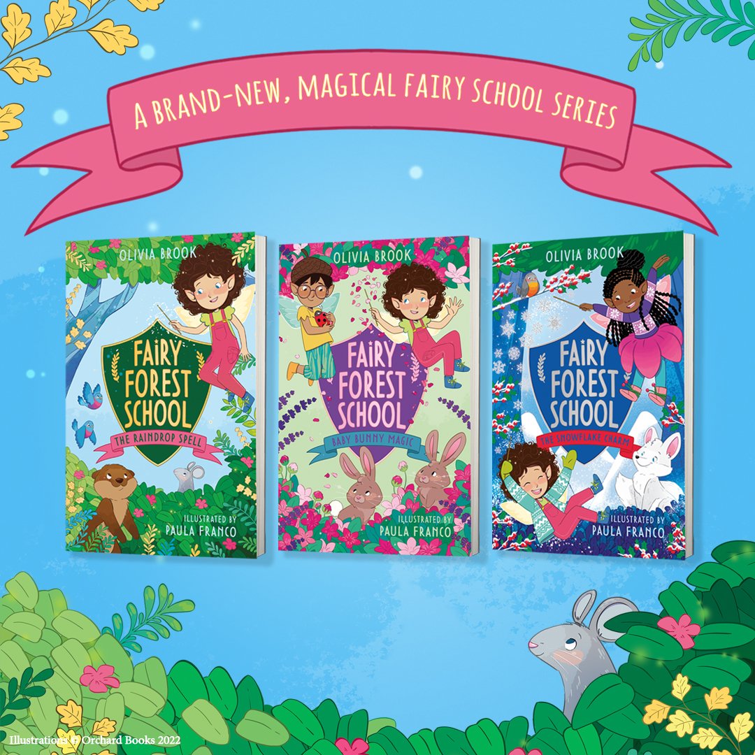 HachetteKids's tweet photo. Introducing Fairy Forest School!
A brand-new magical series about helping animals and looking after nature, from the home of Rainbow Magic. Enchanting adventures for fairy fans and readers aged 5+.
The first book is out TOMORROW! Order yours: https://t.co/UNviHxiSTA https://t.co/HJEkKHjg24