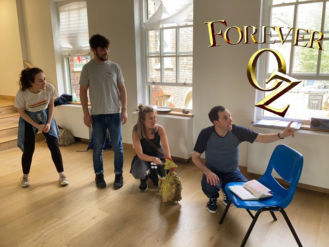 ForeverOzPlay's tweet photo. It's Wednesday and rehearsals are in full swing. We can't wait for you to see what we're creating!  Get your tickets for Forever Oz at https://t.co/o500QjAe8z and join our magical new adventure! 
#lfrankbaum #wizardofoz #foreveroz #londontheatre https://t.co/yFK09EJNpi