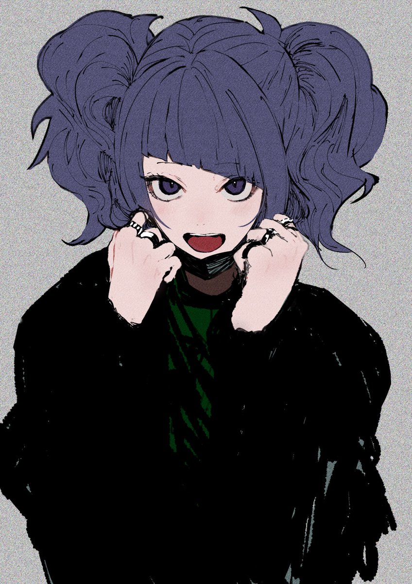 田中摩美々 「💜💜💜 」|黒かわのイラスト