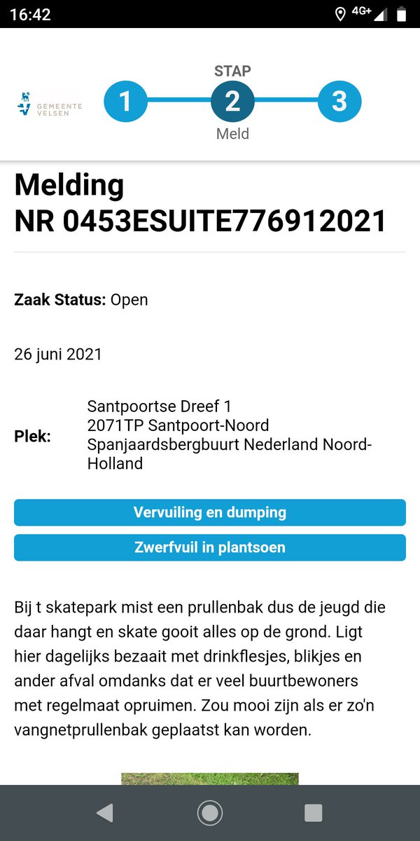sentEMIE's tweet photo. @gemvelsen Al bijna een jaar staat er een melding open in 'Slim melden' die ondertussen door al 17 personen worden gesteund. Is het dan niet eens tijd voor actie?  @BramDiepstraten https://t.co/gCShJIGNGU
