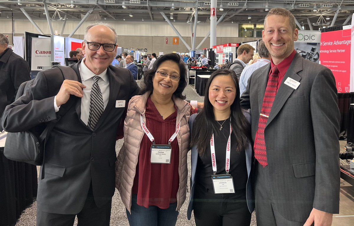 Paul J. Heney (@wtwh_paulheney) on Twitter photo So wonderful to see old friends — and make some new ones here at the <a href="/Robotics_Summit/">Robotics Summit & Expo</a> in Boston! @RobotReportKara <a href="/AandKrobotics/">A&K Robotics</a> <a href="/ParnaSarkar/">Parna Sarkar-Basu</a> <a href="/therobotreport/">The Robot Report</a> <a href="/DesignWorld/">Design World</a> @SMMcCafferty <a href="/wtwh_memich/">Mike Emich</a> <a href="/SteveCrowe/">Steve Crowe</a> <a href="/MikeOitzman/">Mike Oitzman</a> #robotics #robot #automation #engineering #innovation So wonderful to see old friends — and make some new ones here at the <a href="/Robotics_Summit/">Robotics Summit & Expo</a> in Boston! @RobotReportKara <a href="/AandKrobotics/">A&K Robotics</a> <a href="/ParnaSarkar/">Parna Sarkar-Basu</a> <a href="/therobotreport/">The Robot Report</a> <a href="/DesignWorld/">Design World</a> @SMMcCafferty <a href="/wtwh_memich/">Mike Emich</a> <a href="/SteveCrowe/">Steve Crowe</a> <a href="/MikeOitzman/">Mike Oitzman</a> #robotics #robot #automation #engineering #innovation
