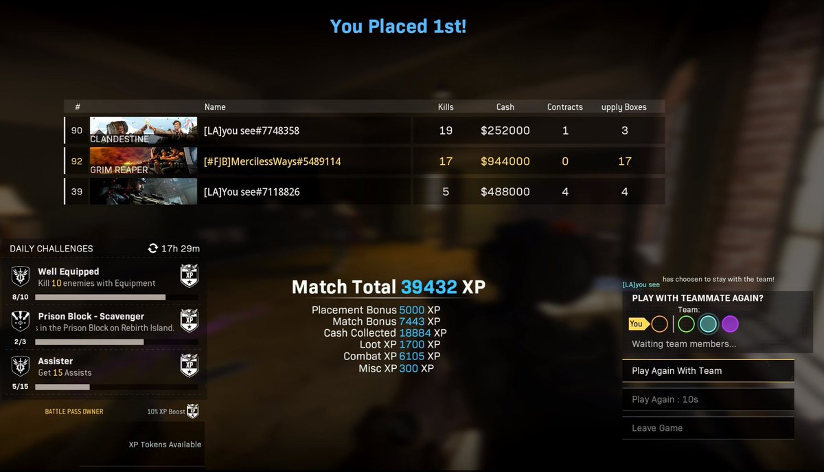REAPER01Gaming's tweet photo. Killin Spree https://t.co/THngVqeLBV