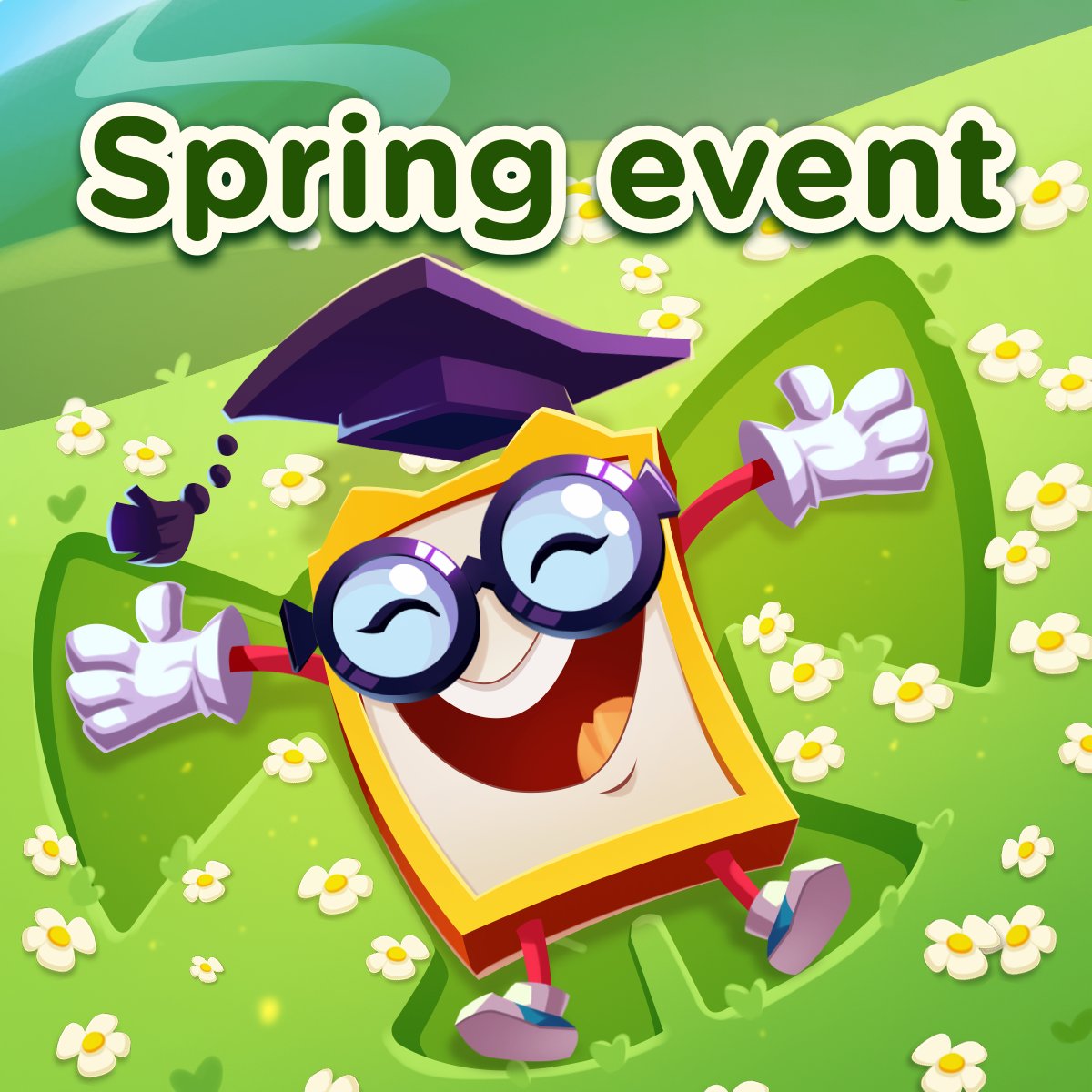WordDomGame's tweet image. 🌸 Can you defeat #Tiler the Flower King and his Baby blooms? Or will pollen stop you from getting your reward? 🤔 Play now the Flower Power challenge in our Spring event! #WordDomination