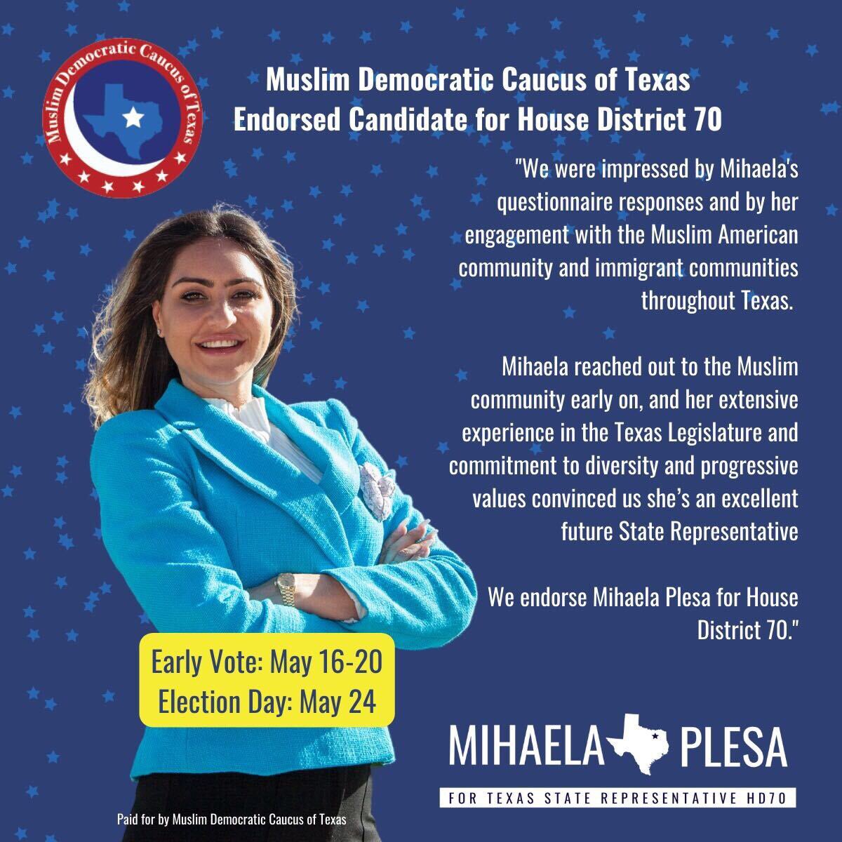 Representative Mihaela E. Pleșa tweet media