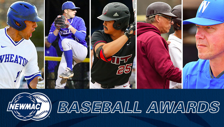 NEWMACsports's tweet image. BSB | NEWMAC Reveals 2022 Baseball Postseason Awards‼️ 

Player: Jake Studley, @wheatonlyons
Pitcher: Stephen Quigley, @wheatonlyons
Rookie: Malachi Soqui, @MITAthletics
Co-Coach: Mark Simeone, @SC_Pride
Co-Coach: Eric Podbelski, @wheatonlyons

NEWS ⤵️
bit.ly/3kYg59x