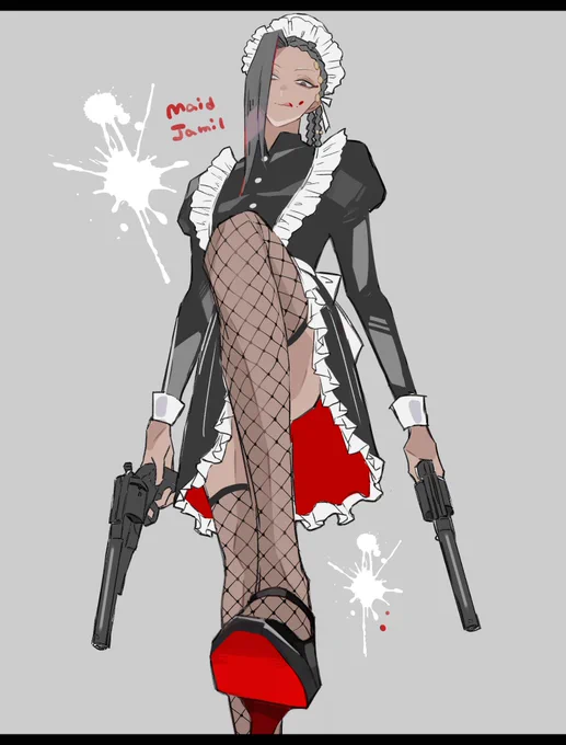 (※女装)戦闘メイドジャミル② 