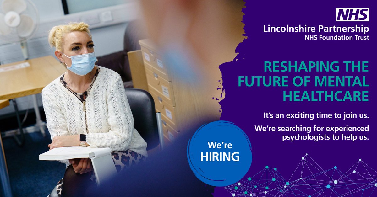 LPFTNHS's tweet photo. At Lincolnshire Partnership we work and live by our values. 🎉
We put people first, develop and support our staff and have pride in our work, amongst our other core values. We are searching for experienced Psychologists to join our team. ⬇︎
https://t.co/hapuajU3T7 https://t.co/ihiaJJZJJl