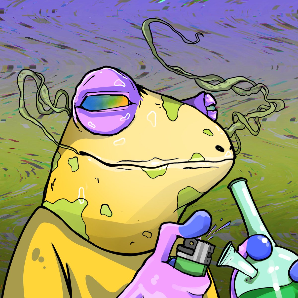 terryfiic's tweet photo. #NewProfilePic #NewPFP do frogs follow frogs? @TheStonedFrogs https://t.co/jnTjUzK1lv