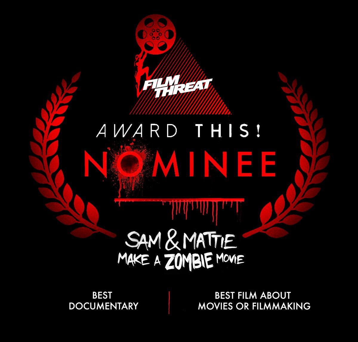 samandmattie's tweet image. Watch out Hollywood! Sam &amp;amp; Mattie are headed west to melt faces, collect trophies, and celebrate TRUE indie filmmaking with all the other badass @AwardThis Nominees on May 21st! Catch us there (it's open to the public!) or LIVE on YouTube -- but missing this is not an option.