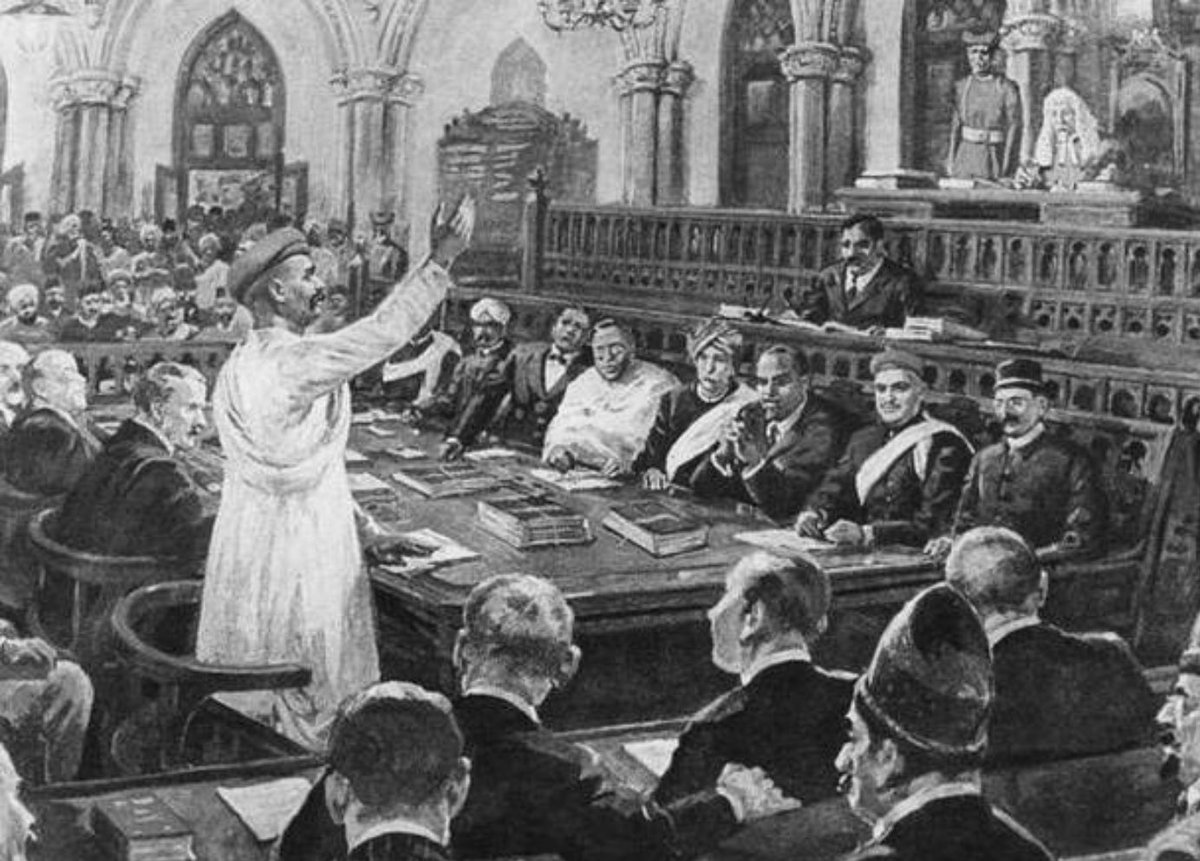 advsanjoy's tweet photo. “The only course open to you, the judge, is either to resign your post and thus dissociate yourself from evil, if you feel that the law you are called upon to administer is an evil, and that in reality I am innocent”
Mahatma’s 1922
Sedition Trial Speech

#SeditionLaw https://t.co/27oSCqhYHJ