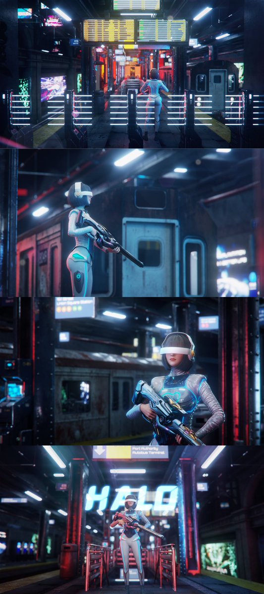 small8587's tweet photo. @HALONFTOFFICIAL #HALONFT The elements of the community are full of technology, I like this mecha girl, it is too beautiful, I wish the community a moon landing https://t.co/FGaJdciEAc