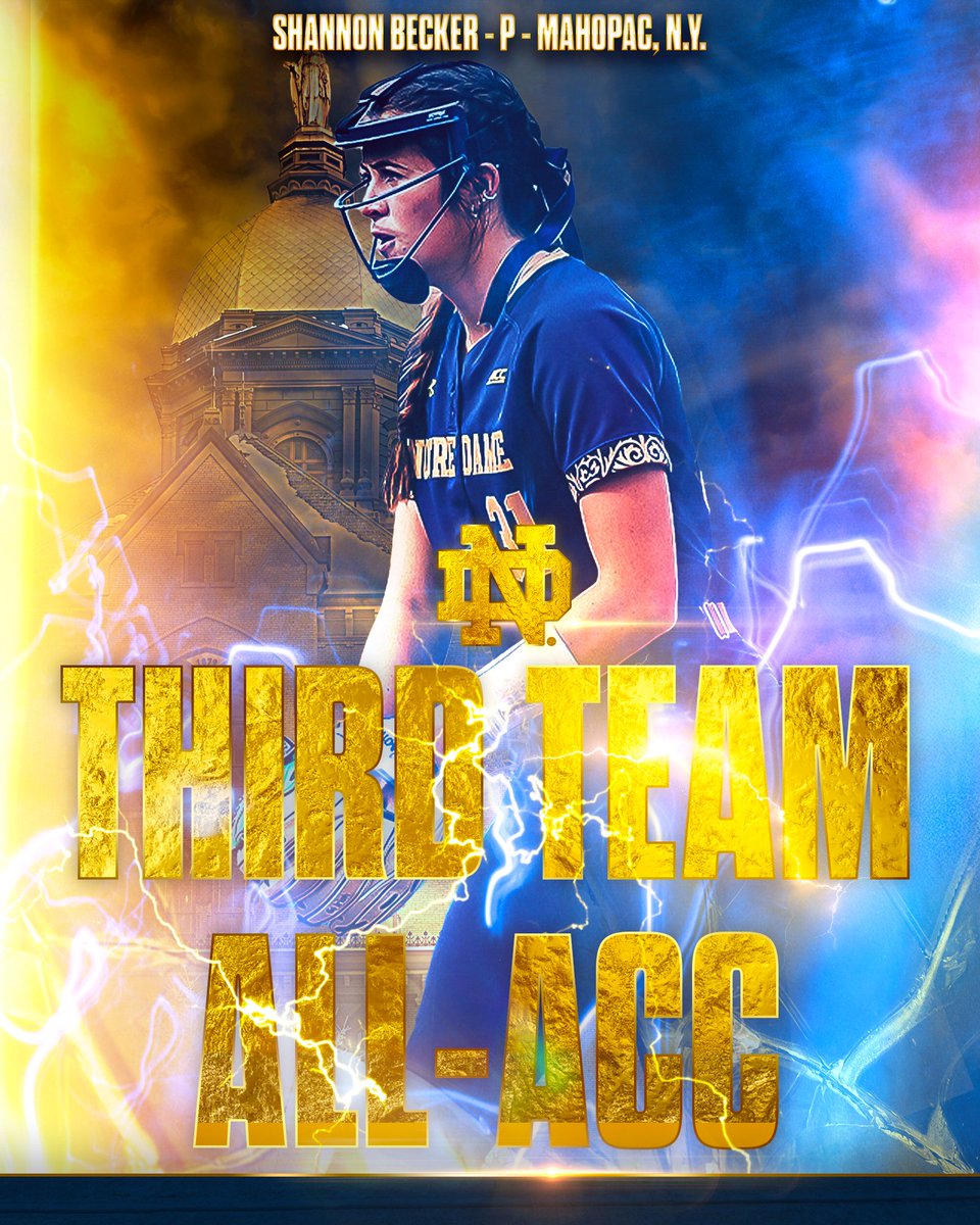 Notre Dame Softball tweet media