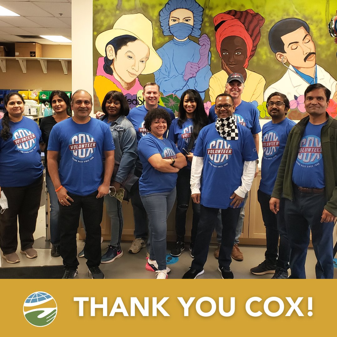 medshare on Twitter "Thank you to Cox for volunteering with MedShare