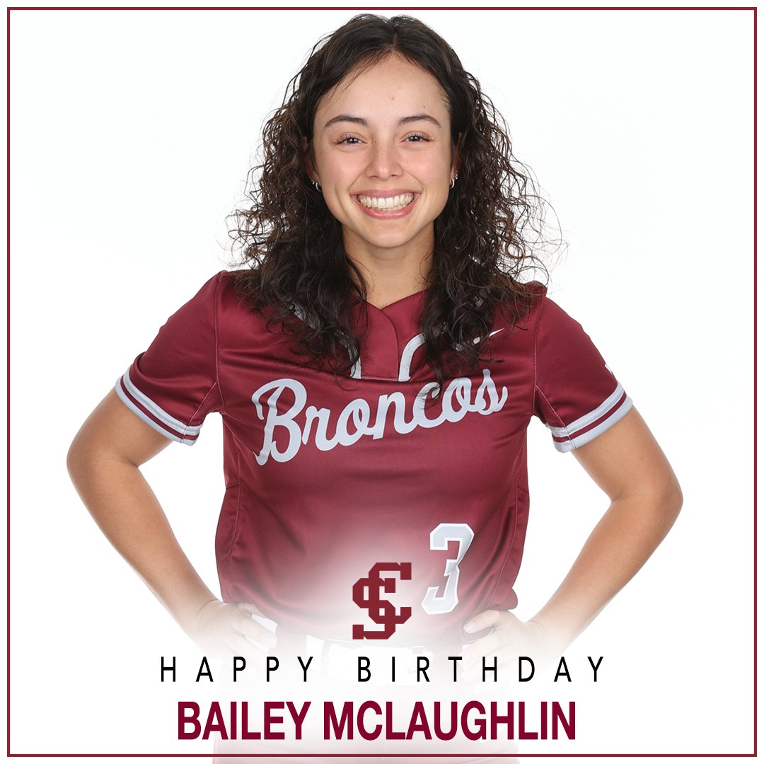 SCUSoftball's tweet photo. Happy Birthday Bailey McLaughlin! π π π π₯
#CompeteInTheArena #StampedeTogether #SCUBroncos https://t.co/JVXXLqMgxS