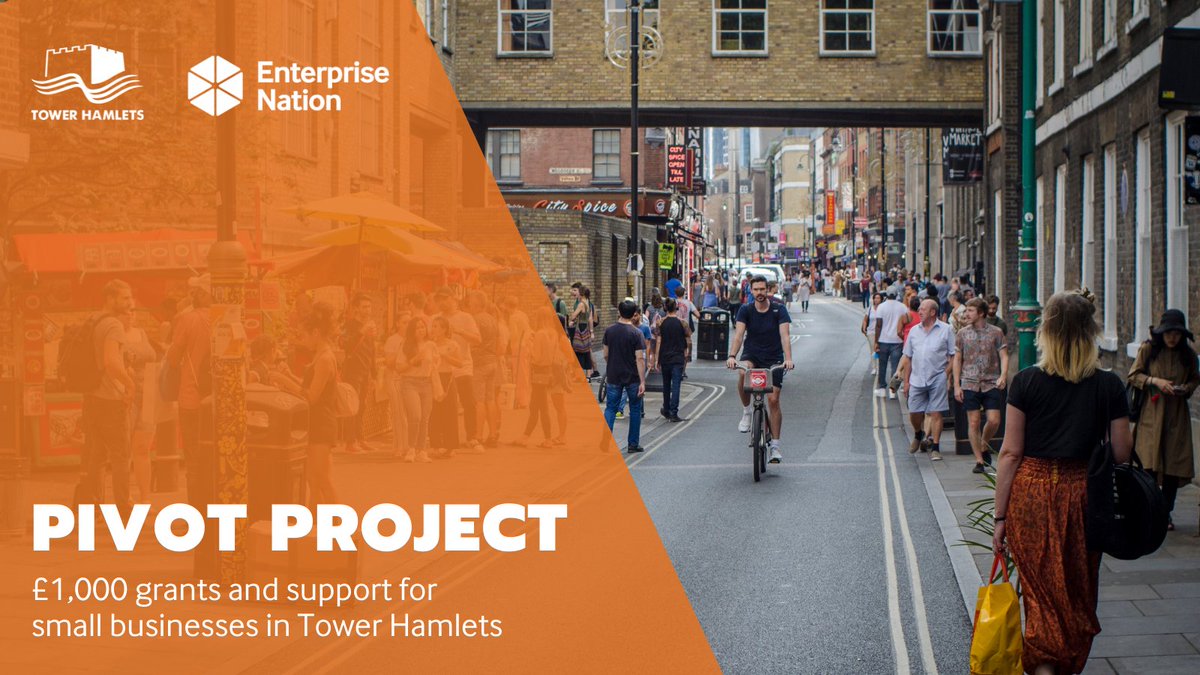 elbp_info's tweet photo. π¨ Cash grants of Β£1000 for small businesses, traders & freelancers based in the London Borough of #TowerHamlets.
Find out more and apply here: https://t.co/kYfmdgzINq
Deadline to apply: 1st July 2022
@TowerHamletsNow @e_nation #SMME #PivotProject #BusinessGrant https://t.co/KcZaAIgKGO