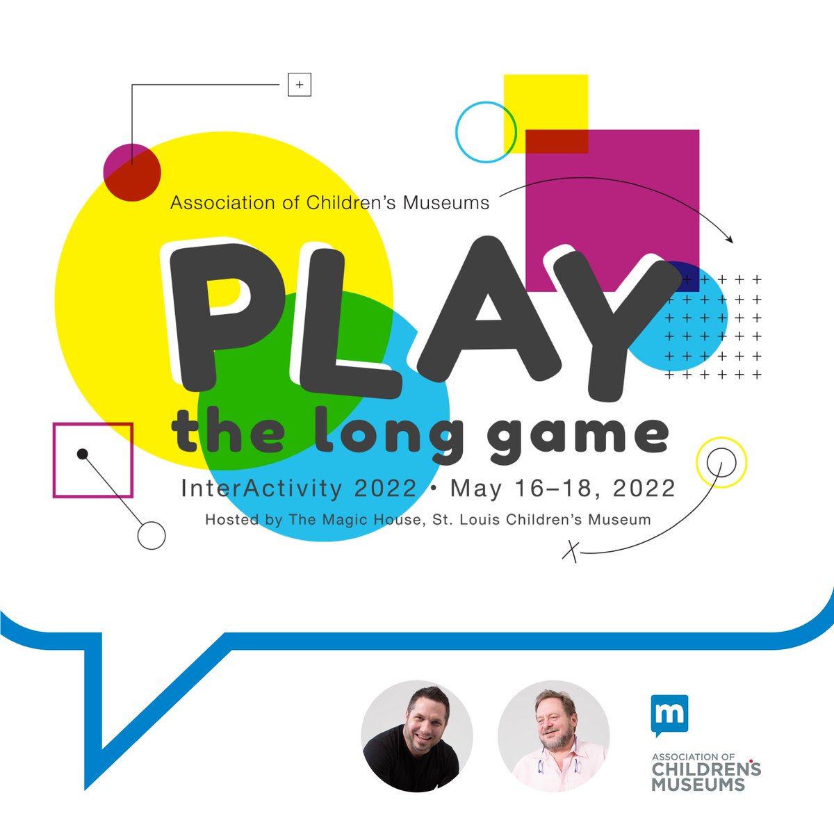 metarch_design's tweet photo. Next week, May 16-18, Metcalfe will be at the @childmuseums InterActivity Conference in St. Louis. Look in your swag bag for a fun gift from us and keep an eye out for Aaron and Chris. We can't wait to meet you! #IA22 #meetmeinstlouis #PLAYthelonggame https://t.co/MVz2xZGR2F