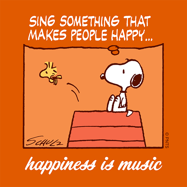 Snoopy's tweet image. Make someone happy today!