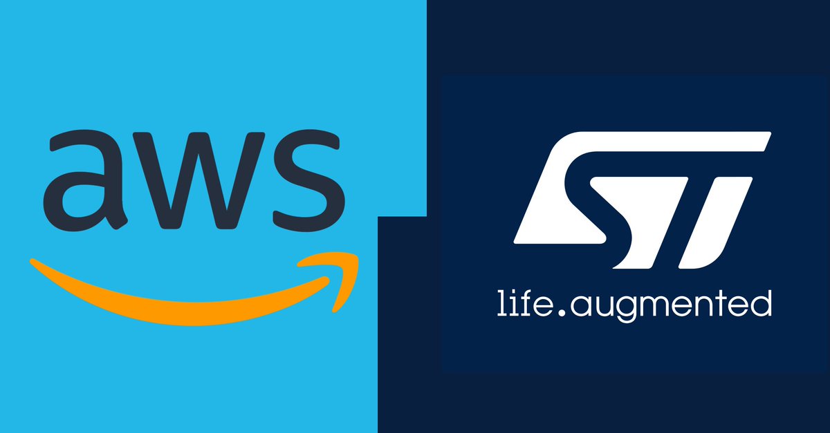 ST_World's tweet photo. .@ST_World teams with @awscloud for secure #IoT connections to the #AWS cloud https://t.co/E6TOL9vS5f #FreeRTOS #STM32 #STSAFE #STPartnerProgram https://t.co/mkhshIHjXX