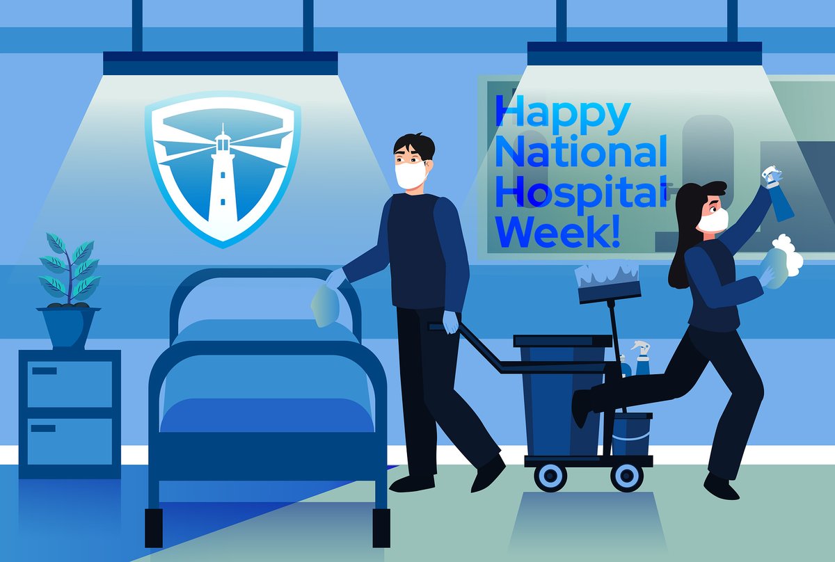 Lighthouse_EIP's tweet photo. Health care workers inspire us every day and are at the heart of National #HospitalWeek . Celebrate the health care workers that protect you and your family. https://t.co/gqHmEyisfw #environmentalservices #EVS https://t.co/TsqhD3yC4K