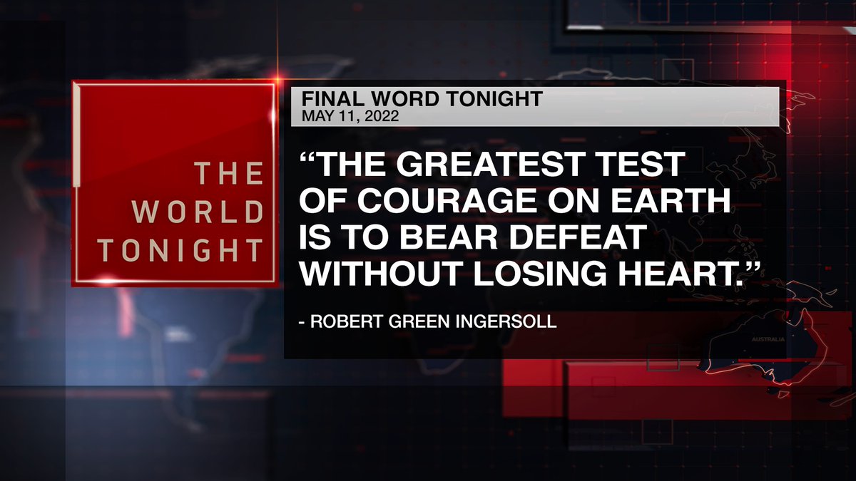 ANCALERTS's tweet photo. Final word tonight: https://t.co/3W89kuqPCP