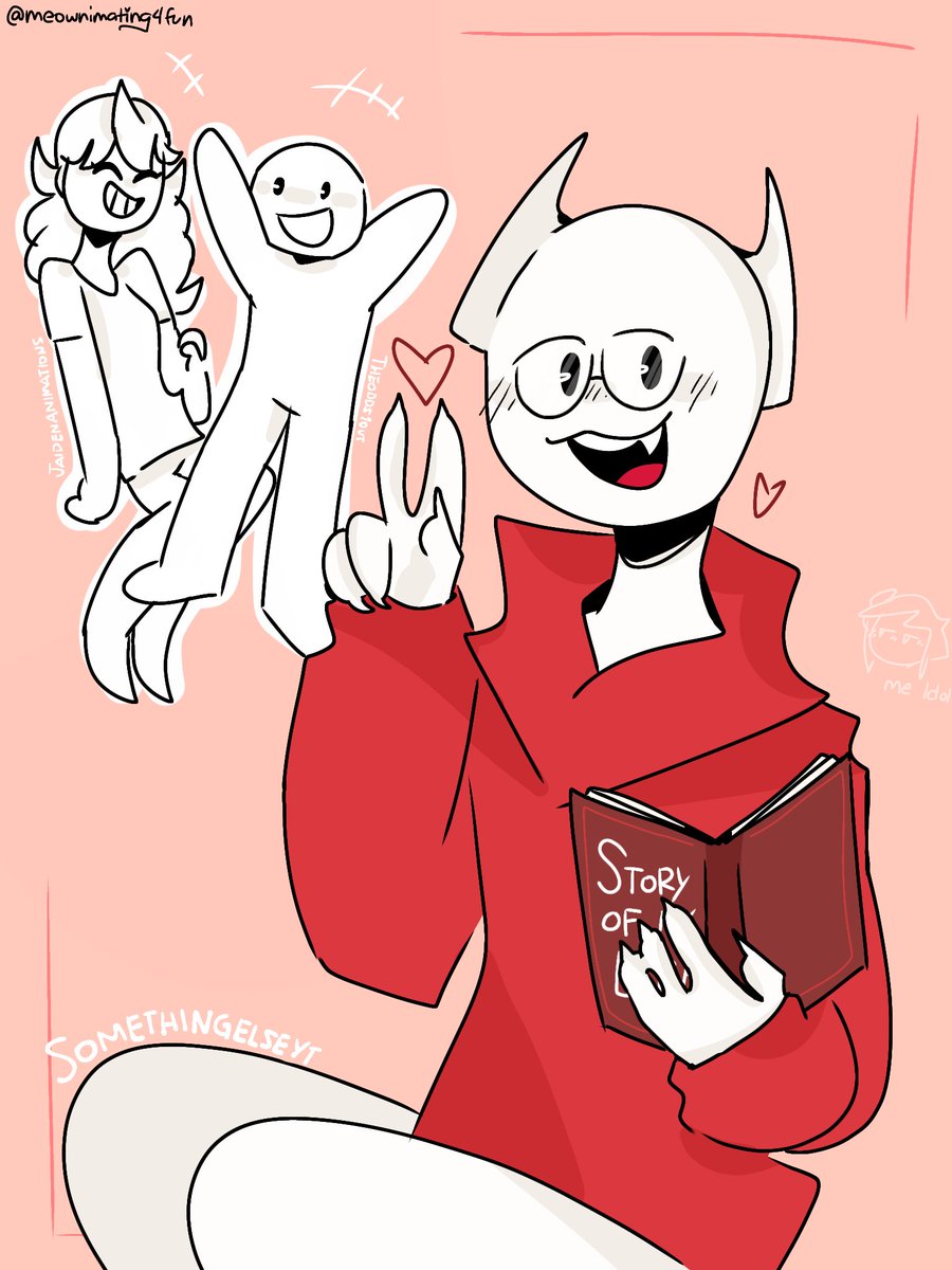 xojhiii's tweet photo. My favourite animators/story animators! (1)
Tags :/
#Nirami #niramifanart #Sashley #sashleyfanart #somethingelseyt #somethingelseytfanart #eddsworld #eddsworldfanart #teranimatics #teranimaticsfanart #sirfluff #sirflufffanart https://t.co/sPsgYCiuty