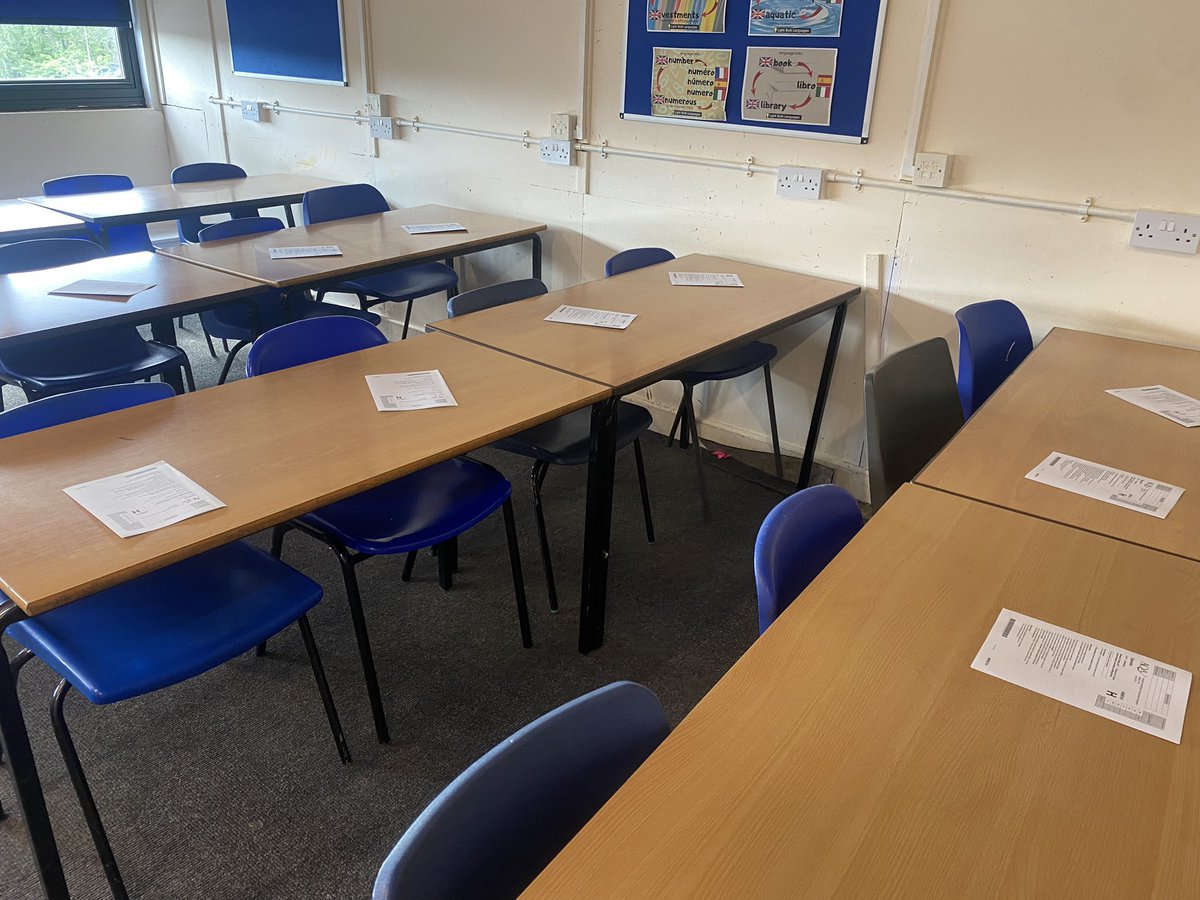 MissHuntMFL's tweet photo. Ready for my 4-5pm Y11 Spanish team  🇪🇸 📚. Two weeks to go until the next exam! #commitment #achievement @Ninestiles @NinestilesMFL https://t.co/s5XdcSnGtO