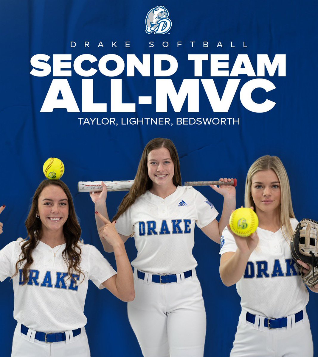 Drake Softball tweet media