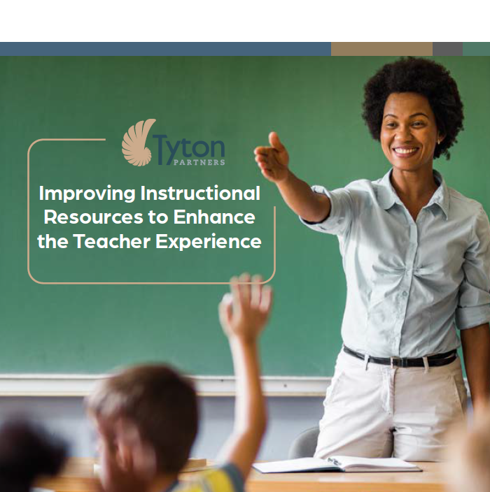 tytonpartners's tweet image. Our newest report reveals that #K12 teachers who have #instructionalresources that they find useful – and sufficient support to use those materials – have higher job satisfaction, a critical input to curbing #teacherattrition.
bit.ly/395HaEW