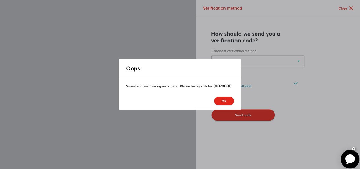 julianlam's tweet photo. @PCFinancial Unacceptable that I am locked out of my account because your 2FA system is broken. Please fix this ASAP. https://t.co/xOfPdg7O93