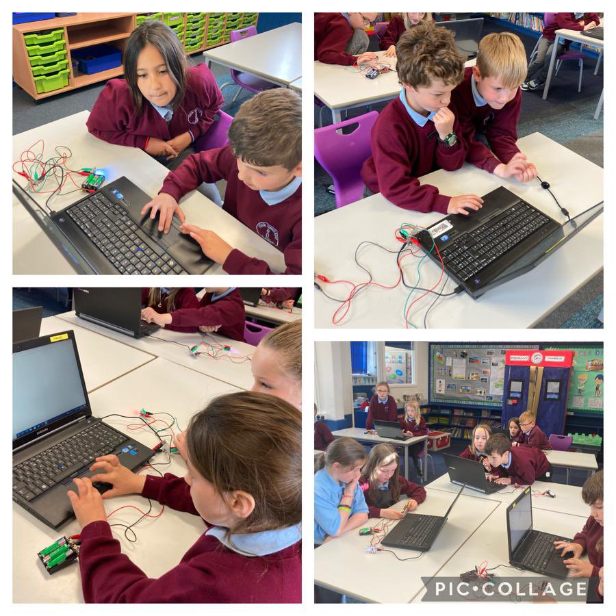 YsgolGynLlanrug's tweet image. Blwyddyn 3 a 4 wedi cael diwrnod creadigol wrth ddefnyddio’r meddalwedd Crumble. Diolch i Lois o TechnoCamps am y profiad gwych! @TechnoCamps_Bu #creadigol #codio