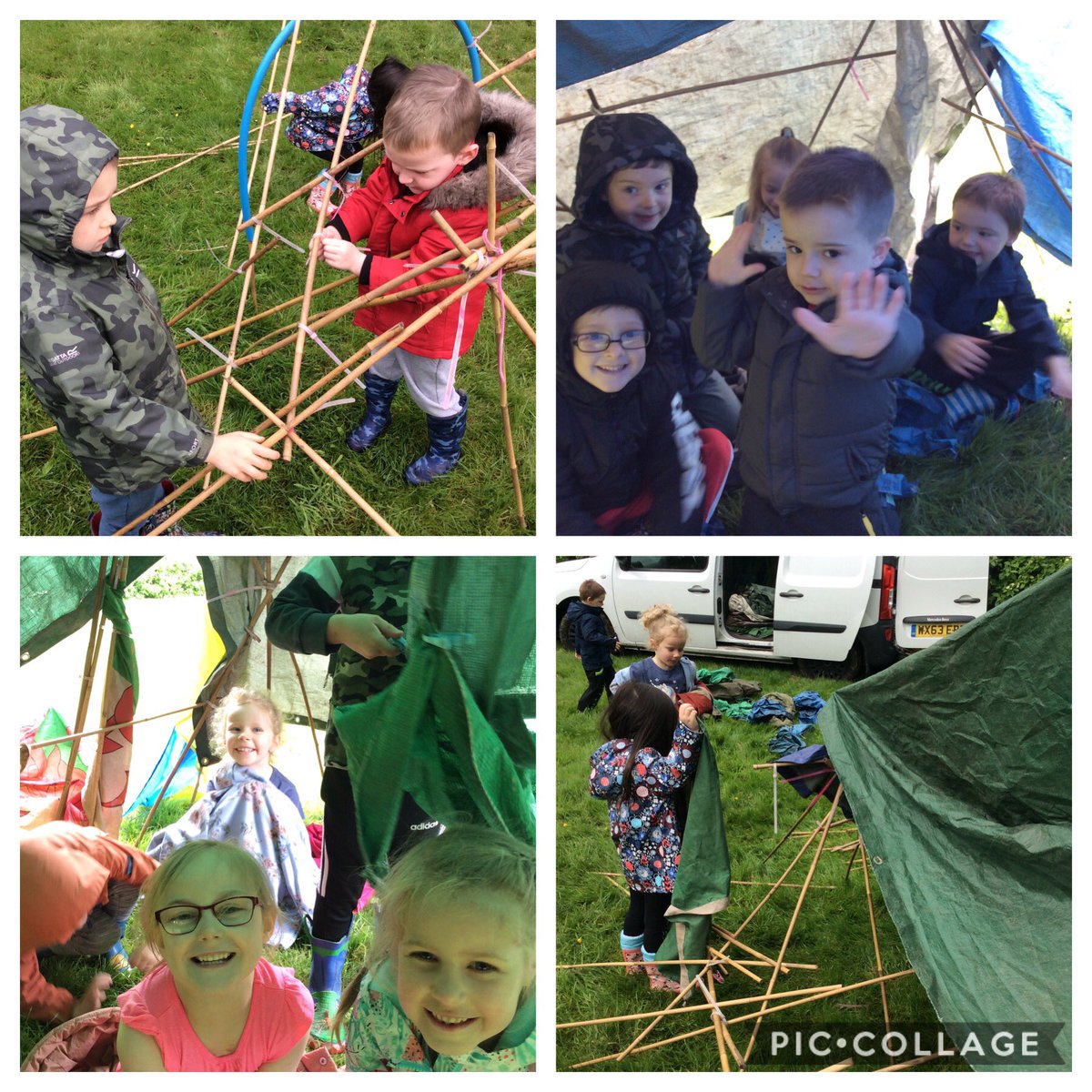 asaleavers28's tweet photo. A fantastic day Den Building! Everybody did some amazing team work and were so good βΊοΈπππ» #ASAOutdoorLearning https://t.co/pKc8lMBlGo