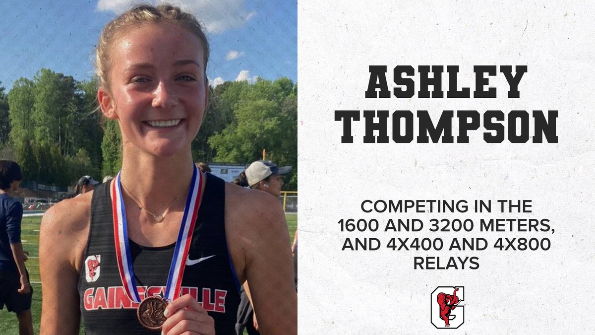 goredelephants's tweet photo. The #StomptoState begins tomorrow for our Red Elephant track and field athletes.
Good luck to all those competing and #GoBigRed #StomptheTrack #GainesvillevsEverybody @ghsrunning @GCSS_GHS @GCSSK12 https://t.co/rYmfuhZ9GZ