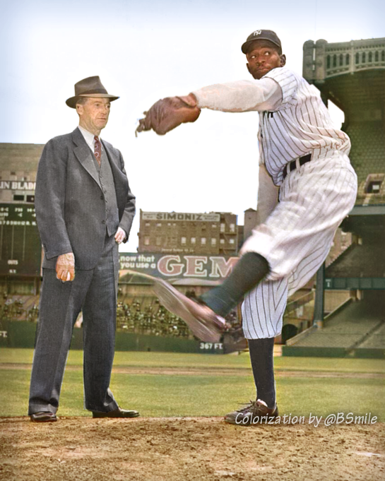 Baseball by BSmile on X: Today In 1941: Legendary pitcher Satchel
