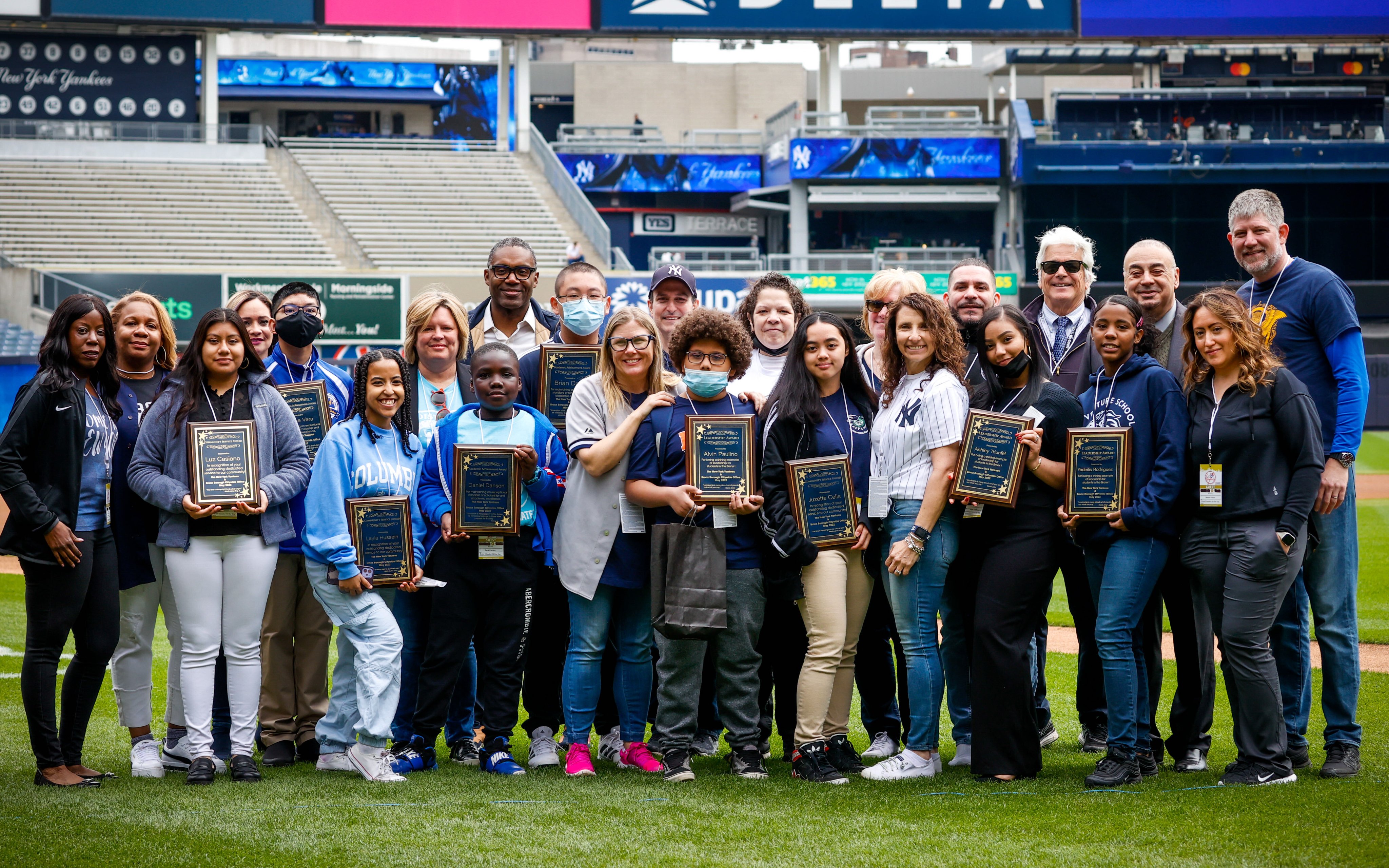 New York Yankees on X: Today, we hosted Bronx Education All-Star