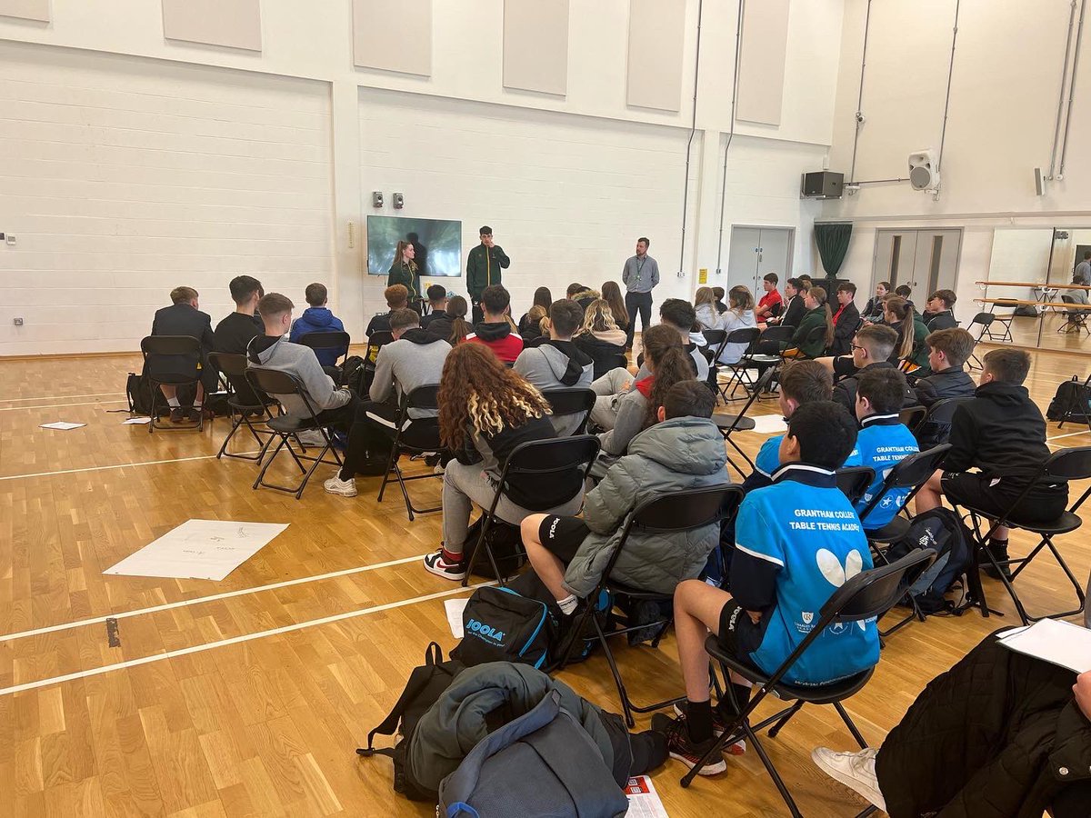 SportatCRA's tweet photo. Our students are finishing the day with a workshop about sponsorship and branding as well as a presentation from 2 @uonsport scholars! #DRETPerformaceConference #CRAttpc https://t.co/v955Xec6aY
