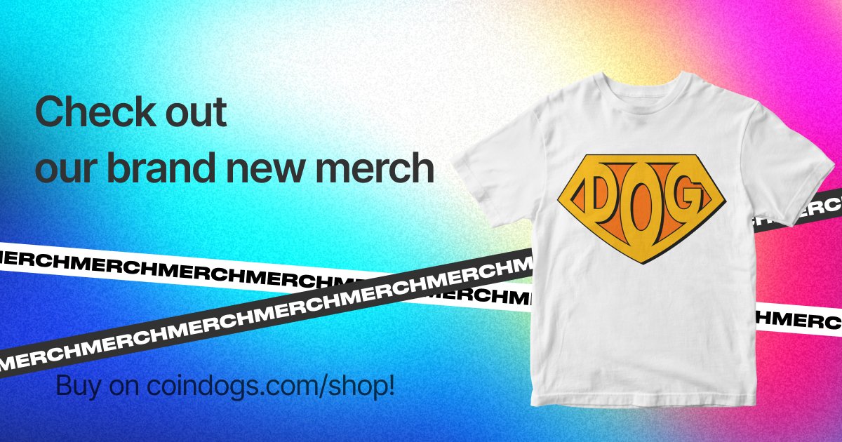 CoinDogs's tweet photo. https://t.co/hlQxoGvRSM
#coindogs_merch https://t.co/OfmxXaLtvZ