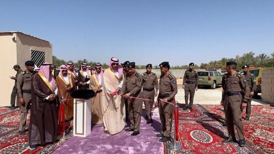 News_Almadinah's tweet photo. مدير الدفاع المدني بمنطقة #المدينة_المنورة اللواء الدكتور علي بن عبدالله الشهري يُدشّن مركز #الدفاع_المدني بالحجر التابع لمحافظة #العلا، وذلك بحضور المحافظ راشد القحطاني. https://t.co/pg0fBlSiKI